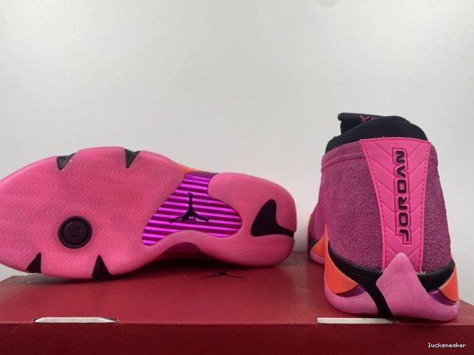 Reps LUCY Shocking DH4121-600 (W) Pink 14 Retro Low Jordan 0716